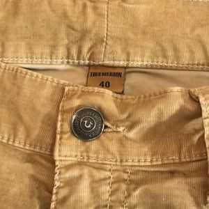 TRU RELIGION jeans corduroy W 40